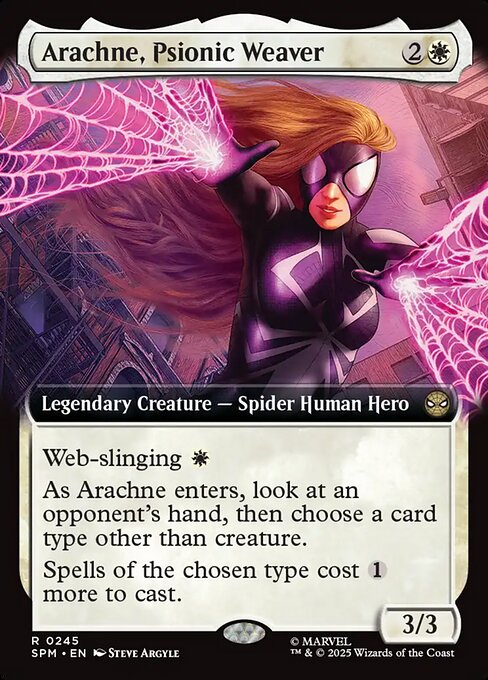 SPM: Arachne, Psionic Weaver (Extended Art) (Foil)