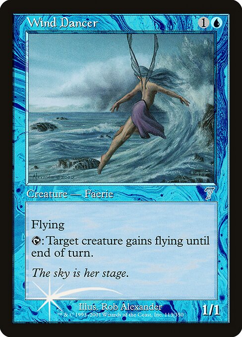 7ED: Wind Dancer (Foil)