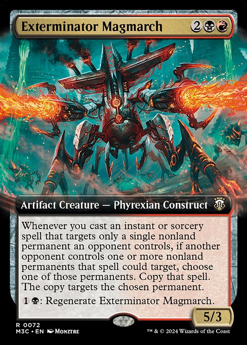 M3C: Exterminator Magmarch (Extended Art) (Foil)