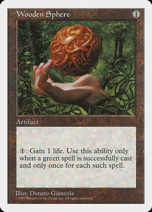 5ED: Wooden Sphere
