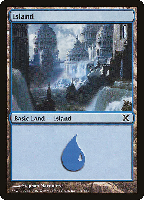 10E: Island (371) (Foil)