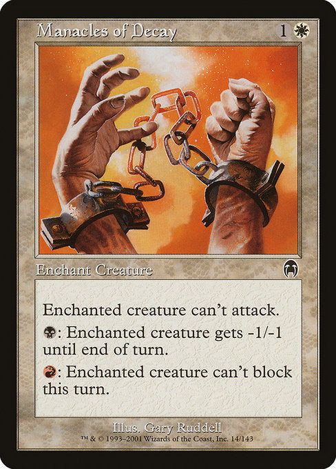 APC: Manacles of Decay (Foil)