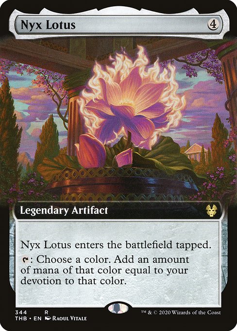 THB: Nyx Lotus (Extended Art) (Foil)
