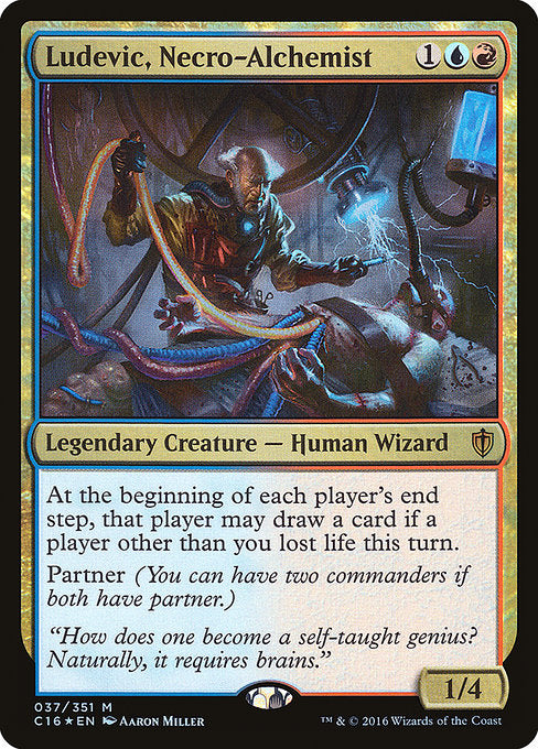 C16: Ludevic, Necro-Alchemist (Foil)