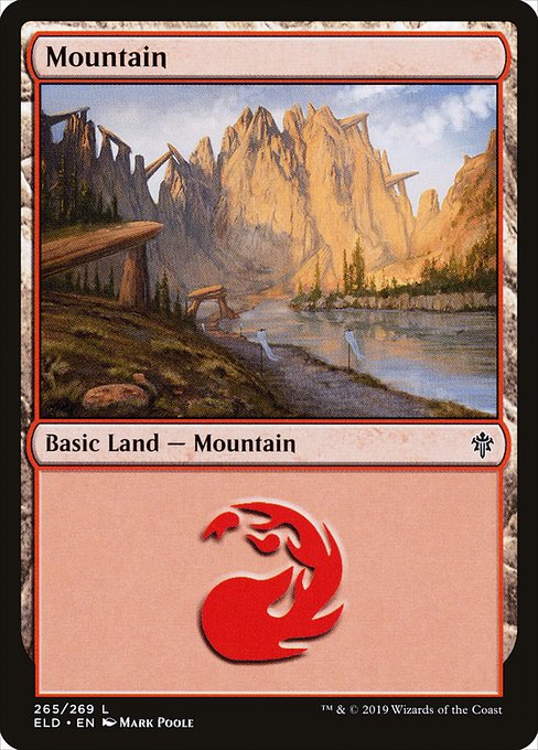 ELD: Mountain (265) (Foil)