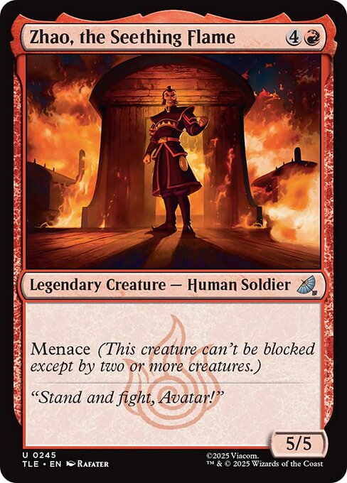TLE: Zhao, the Seething Flame (0245) (Foil)