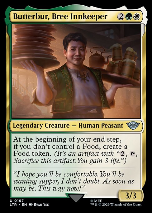LTR: Butterbur, Bree Innkeeper