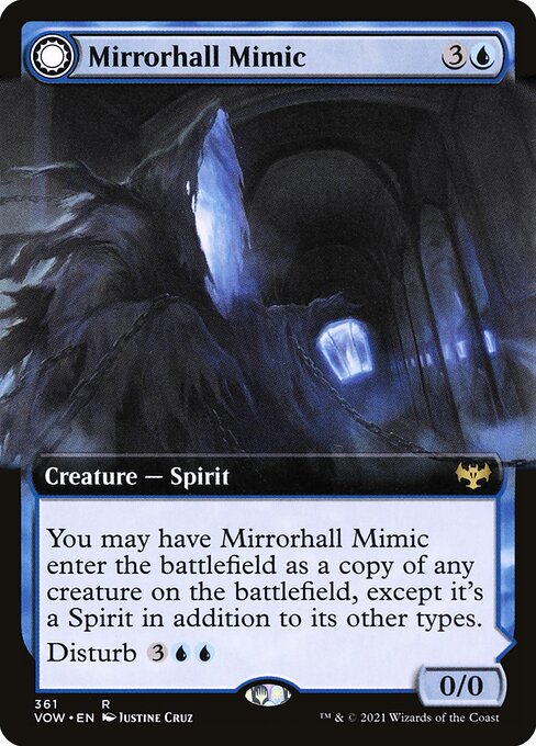 VOW: Mirrorhall Mimic (Extended Art) (Foil)