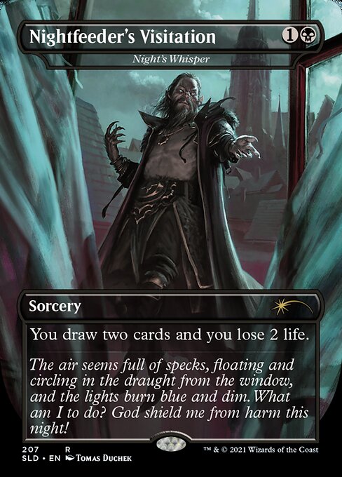 SLD: Nightfeeder's Visitation - Night's Whisper (Foil)