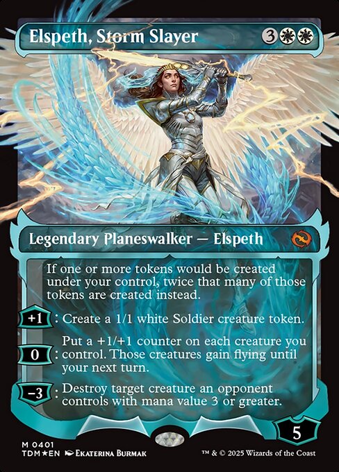 TDM: Elspeth, Storm Slayer (Showcase) (Foil)
