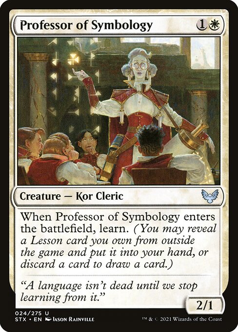 STX: Professor of Symbology