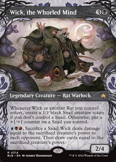 BLB: Wick, the Whorled Mind (Showcase) (Foil)