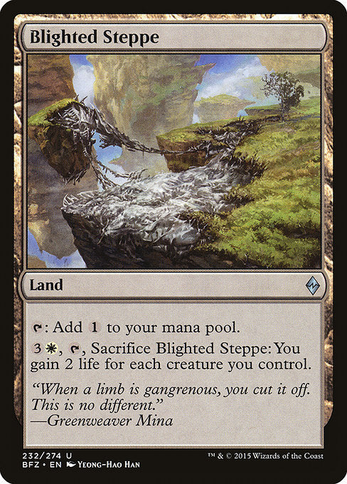 BFZ: Blighted Steppe (Foil)