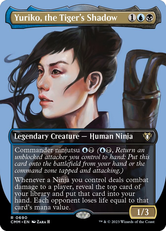 Yuriko, the Tiger's Shadow (Borderless) [Foil] :: CMM