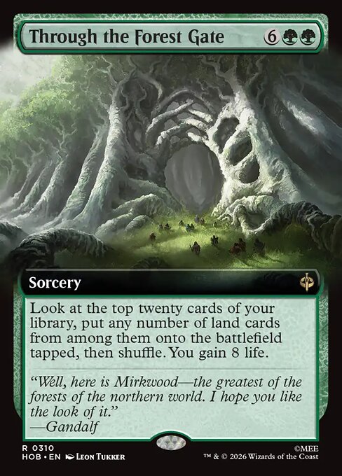 HOB: Through the Forest Gate (Extended Art) (Foil)