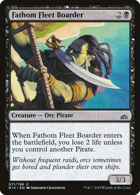 RIX: Fathom Fleet Boarder