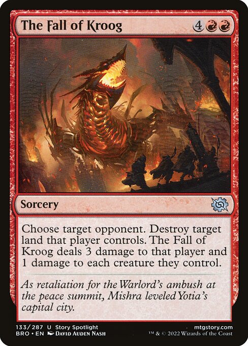 BRO: The Fall of Kroog (Foil)