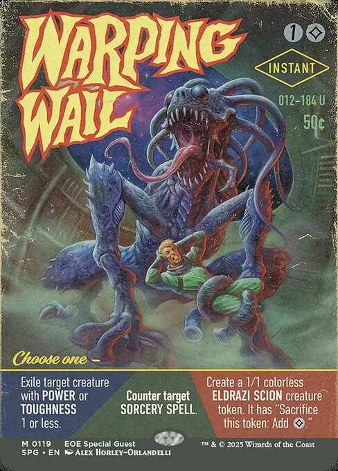 SPG: Warping Wail (Showcase) (Foil)