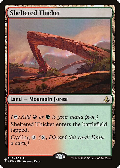 PLST: Sheltered Thicket