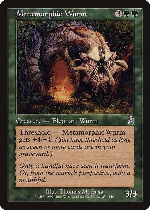 ODY: Metamorphic Wurm (Foil)