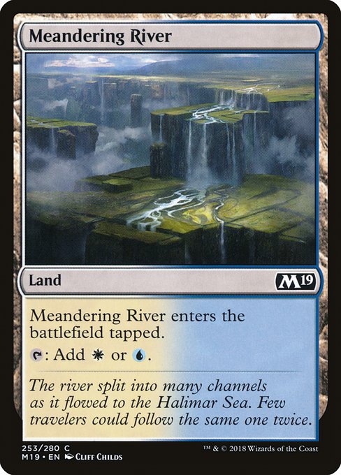 M19: Meandering River (Foil)
