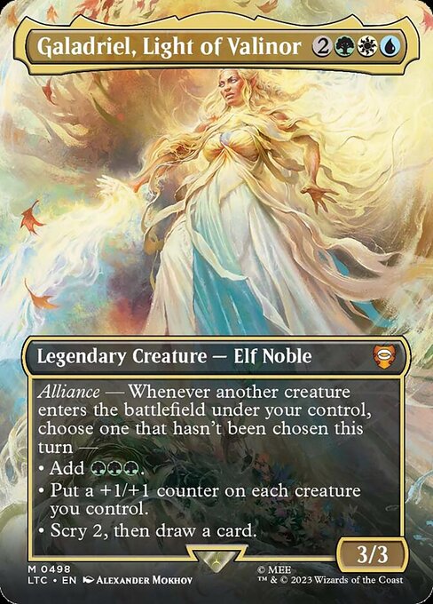 LTC: Galadriel, Light of Valinor (Borderless)