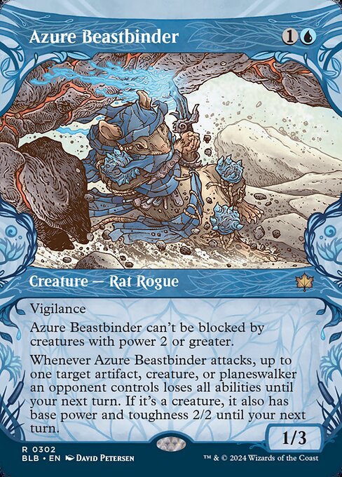 BLB: Azure Beastbinder (Showcase) (Foil)