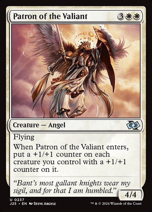 J25: Patron of the Valiant