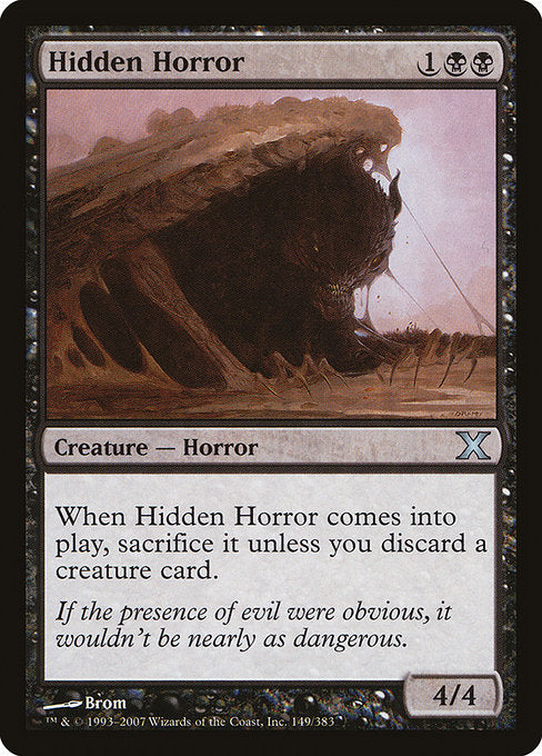 10E: Hidden Horror (Foil)