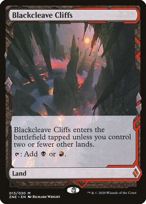 ZNE: Blackcleave Cliffs (Foil)