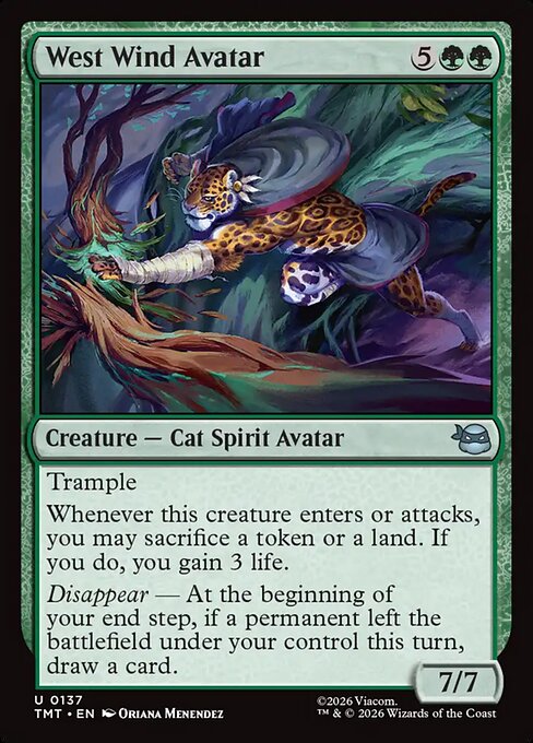 TMT: West Wind Avatar (Foil)