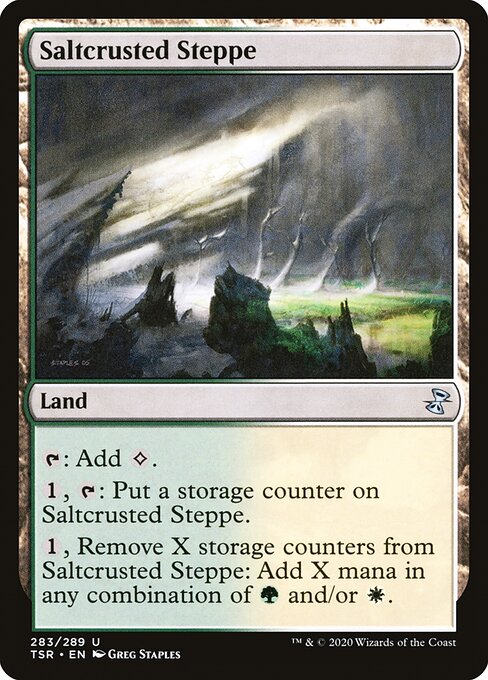 TSR: Saltcrusted Steppe (Foil)