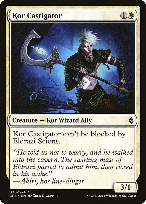 BFZ: Kor Castigator (Foil)