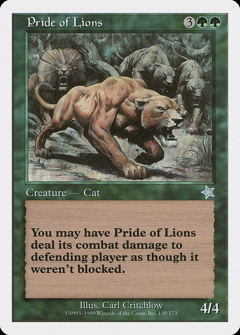 S99: Pride of Lions