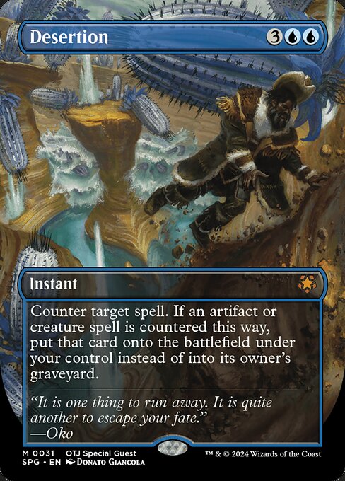 SPG: Desertion (Borderless) (Foil)