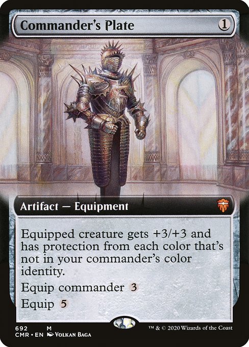 CMR: Commander's Plate (Extended Art)