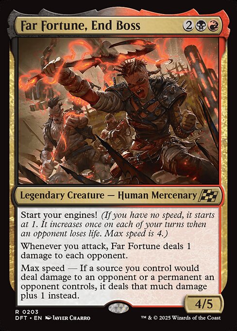 DFT: Far fortune, End Boss (Foil)