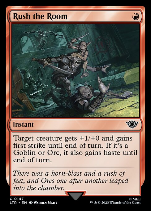 LTR: Rush the Room (Foil)