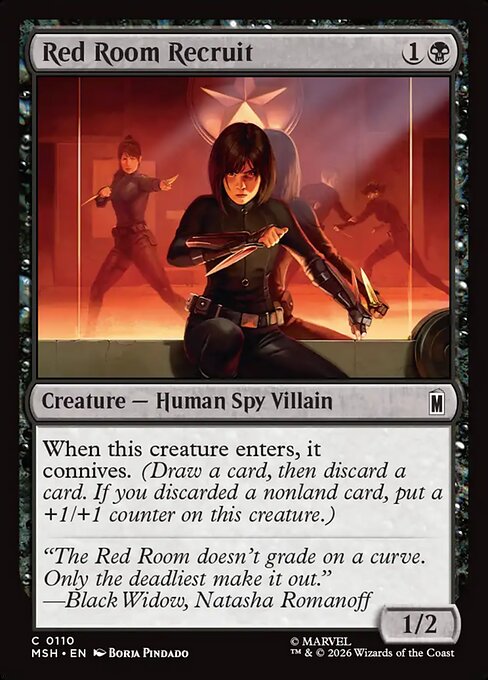MSH: Red Room Recruit