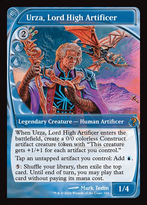 MB2: Urza, Lord High Artificer (Future Sight) (Foil)
