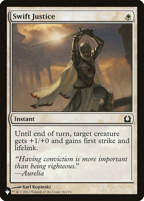 PLST: Swift Justice