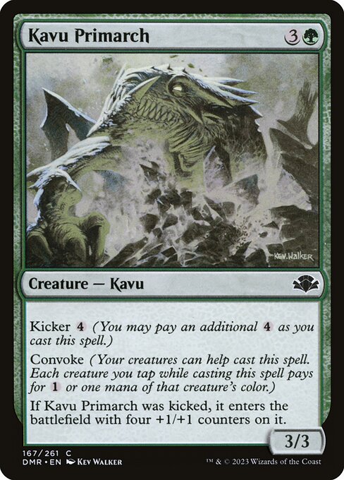 DMR: Kavu Primarch (Foil)
