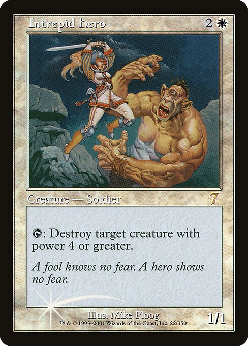 7ED: Intrepid Hero (Foil)