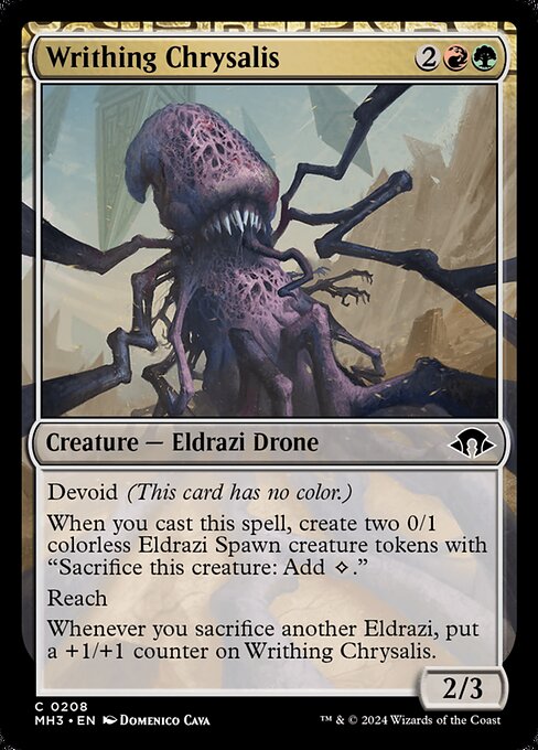 MH3: Writhing Chrysalis (Foil)