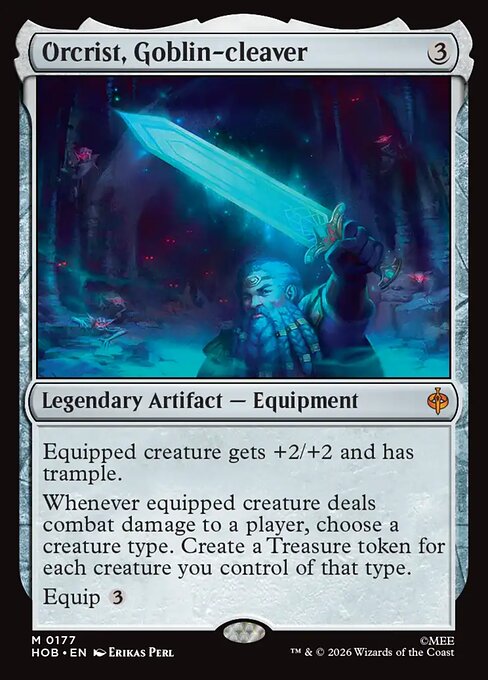 HOB: Orcrist, Goblin-cleaver (Foil)