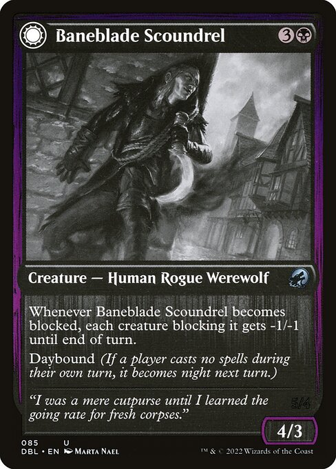 DBL: Baneblade Scoundrel (Foil)