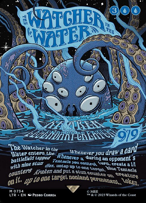 LTR: The Watcher in the Water (Borderless Poster) (Foil)