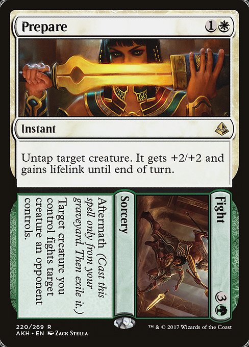 AKH: Prepare // Fight (Foil)