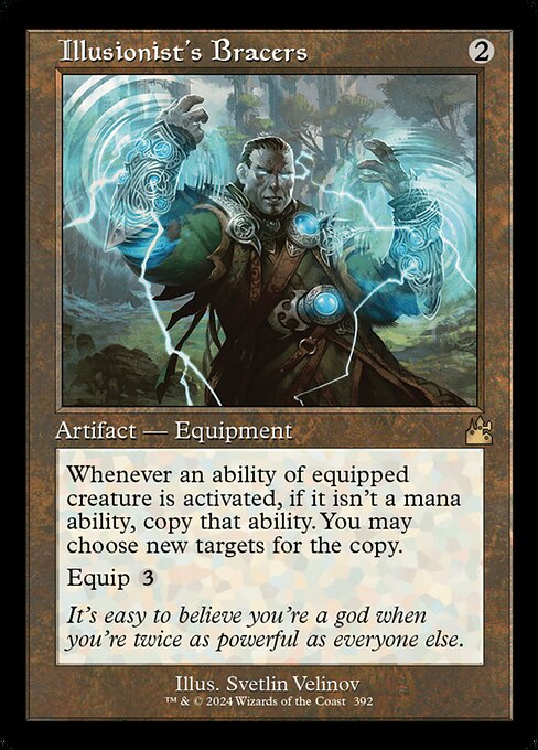 RVR: Illusionist's Bracers (Retro Frame) (Foil)