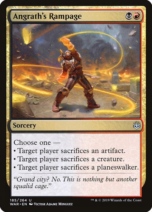 WAR: Angrath's Rampage (Foil)